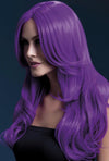 Fever Khloe Wig, Neon Purple-Party Land Online